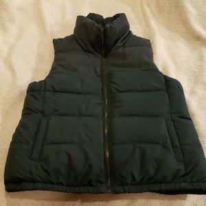 Green Puffer Vest large